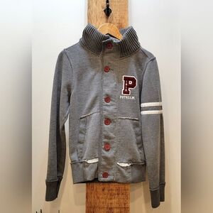 Potsdam 1816 Letterman Button Up Cardigan